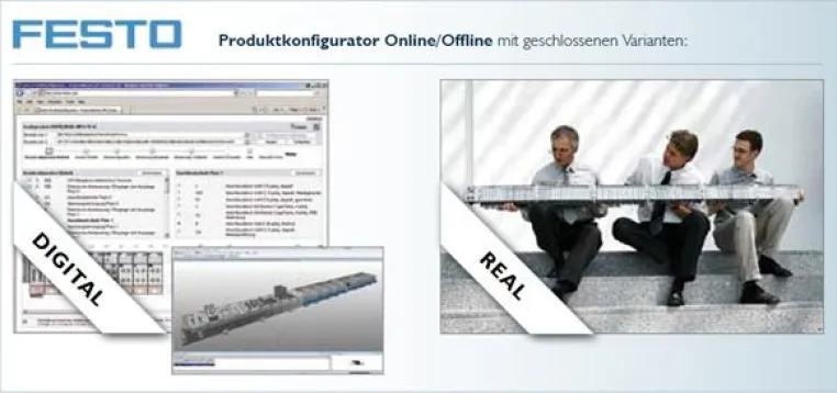 Bild: Festo gibt Patent über Produktkonfiguration für CADENAS Kunden frei