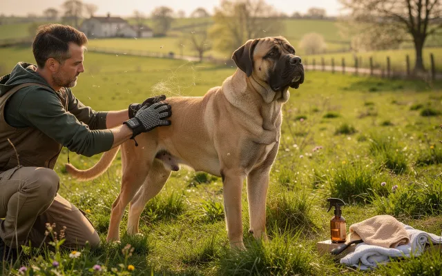 Bild: Mit dem Boerboel gesund durch den Frühling