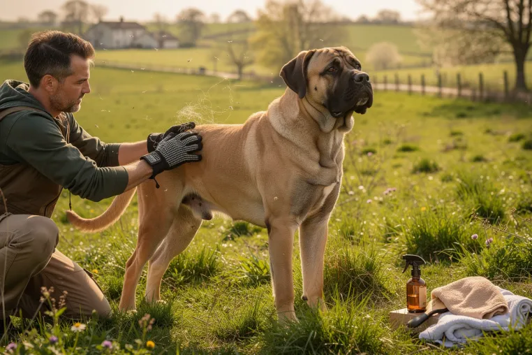Bild: Mit dem Boerboel gesund durch den Frühling