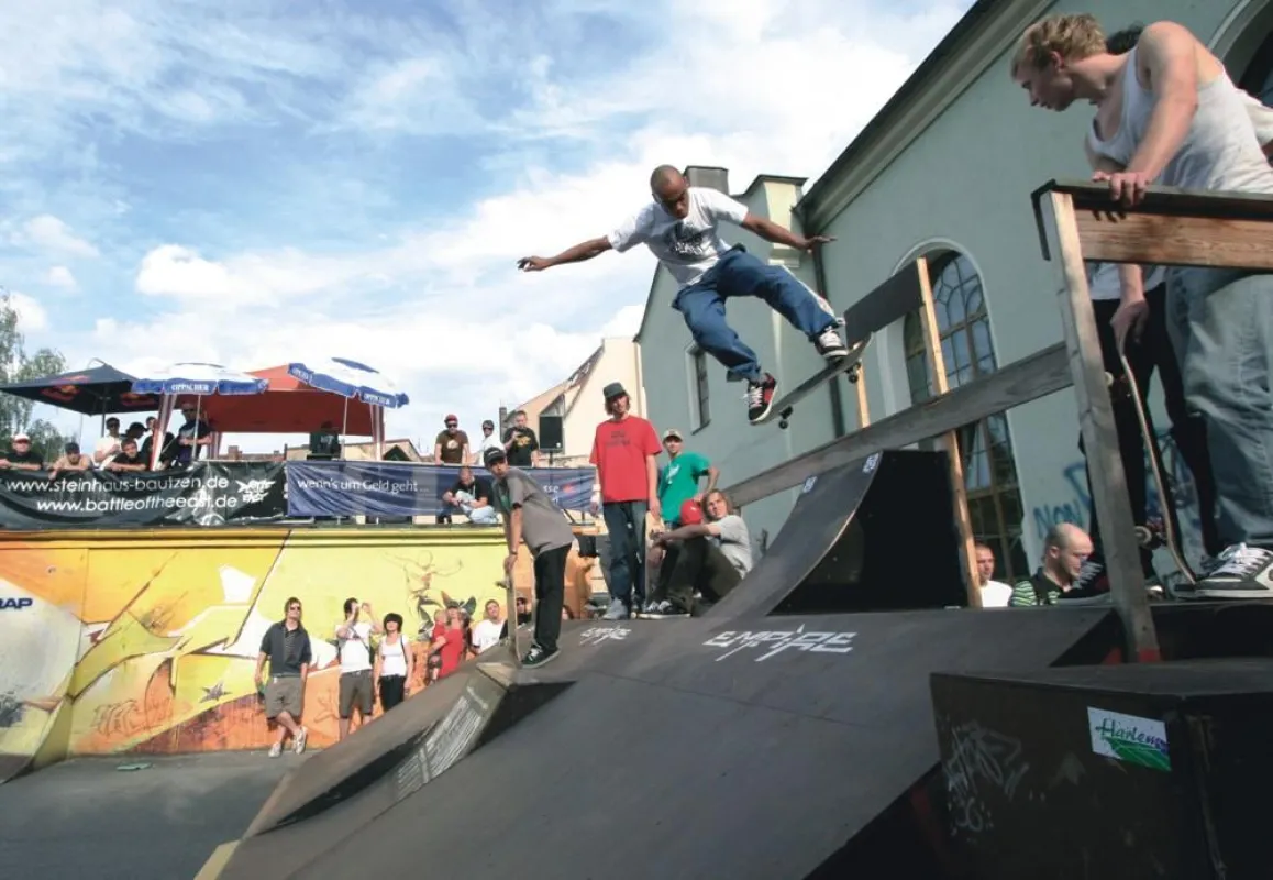 Impressionen vom Bautzener Skatecontest 2007.