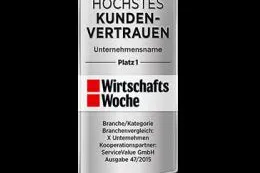Deutschlands größtes Vertrauensranking: Wem vertrauen die Kunden am meisten? Bild: Deutschlands größtes Vertrauensranking: Wem vertrauen die Kunden am meisten?
