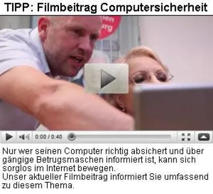 Bild: Ältere Onlinenutzer im Fokus von Cyberkriminellen