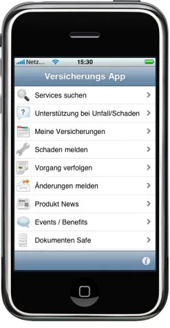 Bild: syngenio bringt iPhone-App für Versicherungen