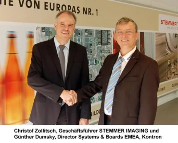 Bild: Kontron und Stemmer Imaging schließen Kooperationsvertrag