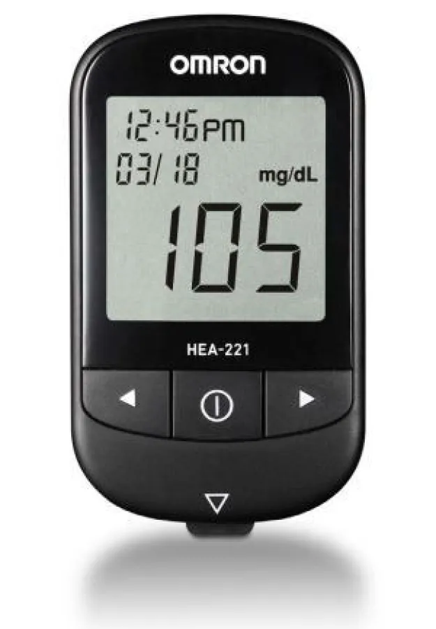 Neu: Blutzuckermessgerät HEA-221 von OMRON.