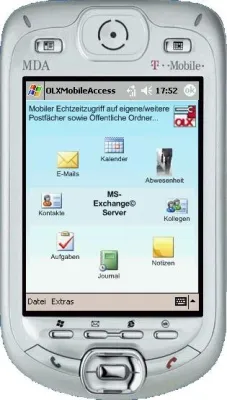 Bild: OLXMobileAccess Agent: Exchange-Informationen auch unterwegs nutzen