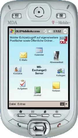 Bild: OLXMobileAccess Agent: Exchange-Informationen auch unterwegs nutzen