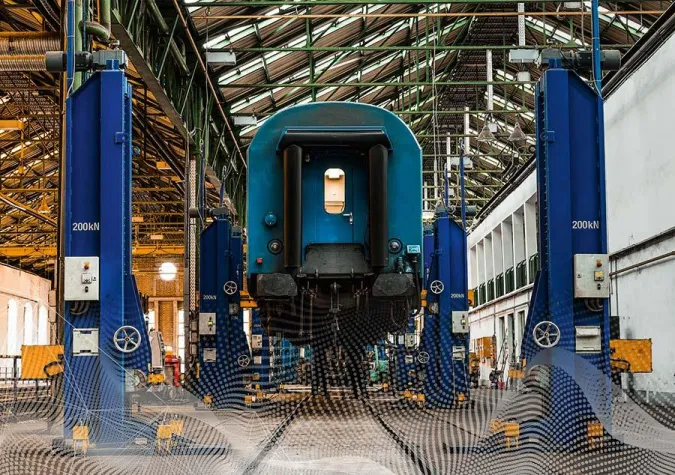 Bild: Echtzeit-Sendungsverfolgung im Schienengüterverkehr