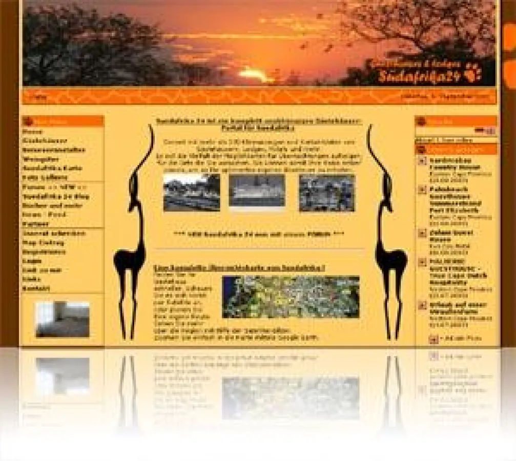 Südafrika24 - Das Afrikaportal mit Charme