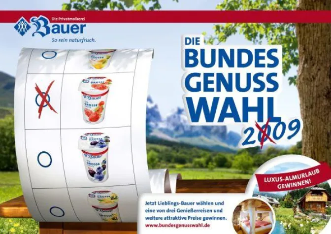 Bild: Deutschland wählt den beliebtesten Bauer Joghurt
