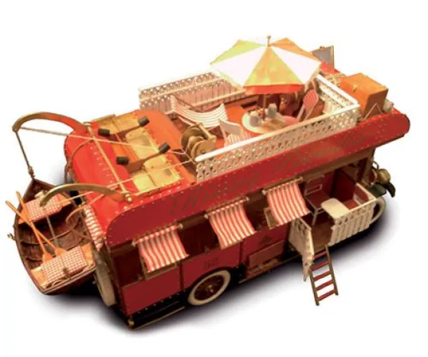 Wohnmobile einmal anders interpretiert – Modellausstellung im Parkhotel Stuttgart Messe-Airport Bild: Wohnmobile einmal anders interpretiert – Modellausstellung im Parkhotel Stuttgart Messe-Airport