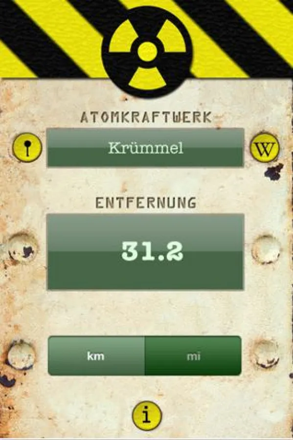 Die neue iPhone App AKW-Kompass bietet einen Überblick über die Standorte von AKWs