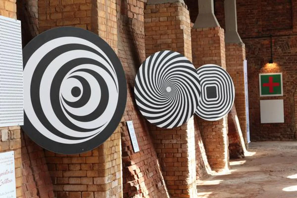 Optische Phänomenscheiben in den SinnesGängen, Foto: Charlotte Fischer