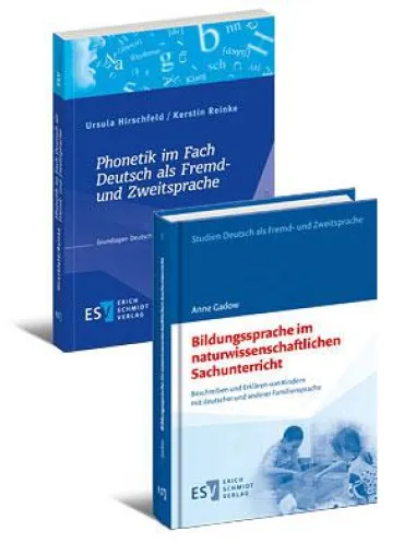 Bild: Neues Reihenduo „Deutsch als Fremd- und Zweitsprache“ - zu zwei aktuellen DaF-/DaZ-Schriftenreihen
