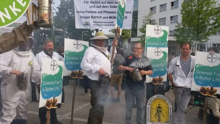 Bild: AUFRUF ZUR Imkerdemo “ WIR HABEN ES SATT "