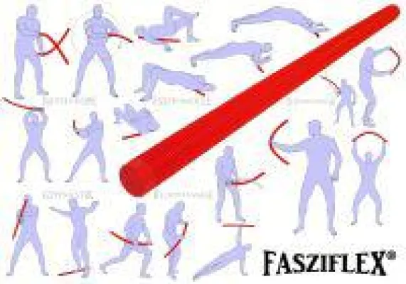 FasziFlex® 1 Trainingsgerät - 5 Trainingsdimensionen. Rebound-Trainingsstab, flexibel und federnd elastisch. Bild: FasziFlex® 1 Trainingsgerät - 5 Trainingsdimensionen. Rebound-Trainingsstab, flexibel und federnd elastisch.