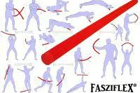 Bild: FasziFlex®  1 Trainingsgerät - 5 Trainingsdimensionen. Rebound-Trainingsstab, flexibel und federnd elastisch.