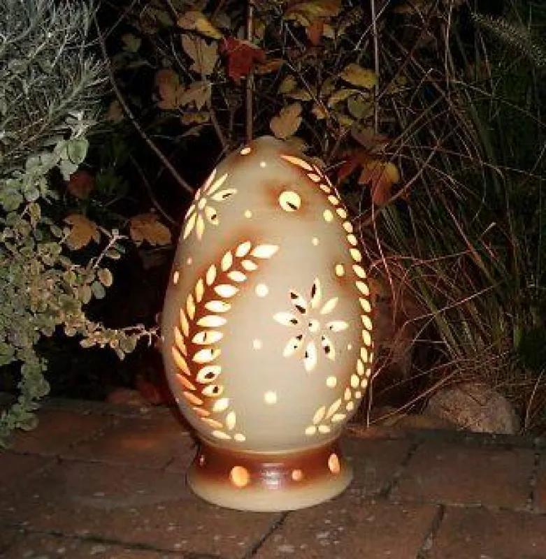 Lichtoval aus Schamotte