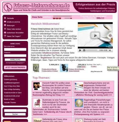 Bild: Erfolg ist hörbar - Website bietet Hörseminare für Friseure