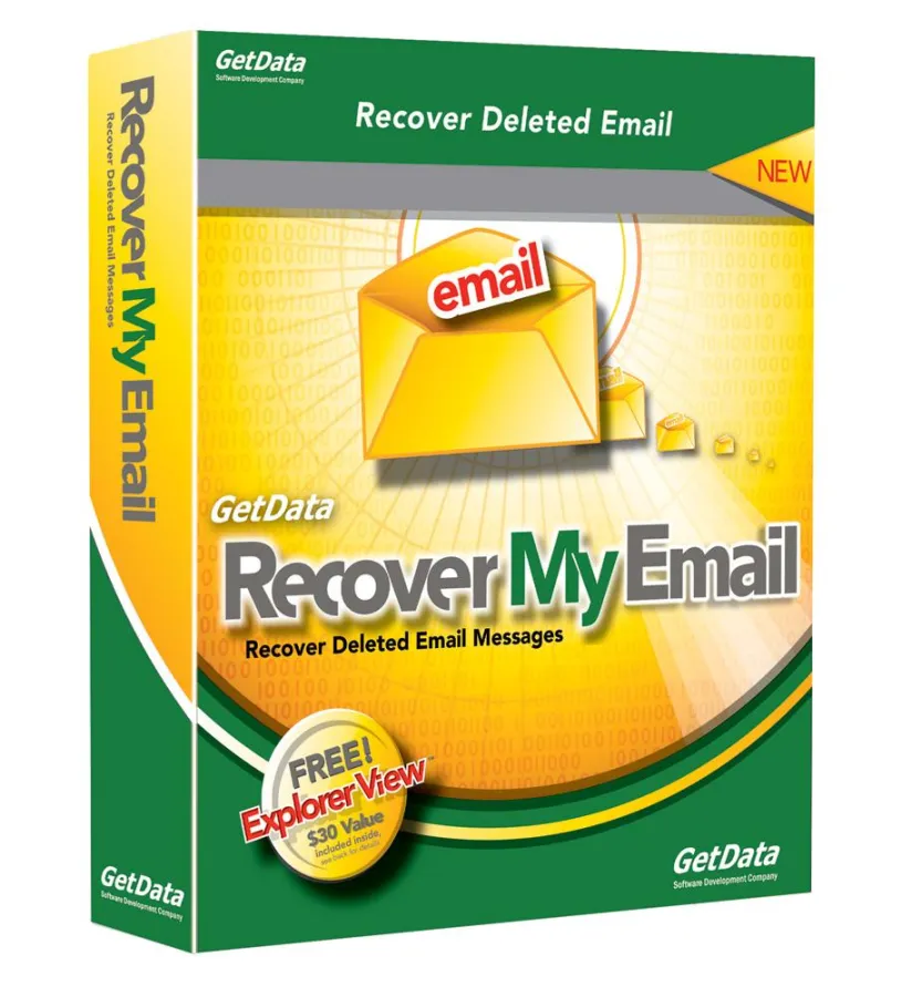 Recover My Email bietet Rettung für gelöschte Outlook und Outlook Express Emails, Email-Anhänge und Kontakte.
