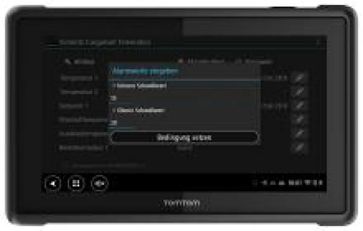 CoTrIS-APP bringt Trailer-Daten von Schmitz Cargobull Telematics auf TomTom PRO 8 Serie. Bild: TomTo