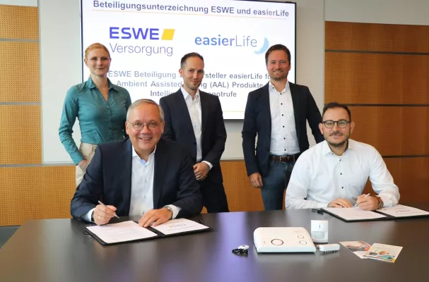 Bild: ESWE Versorgung steigt bei Start-up easierLife ein