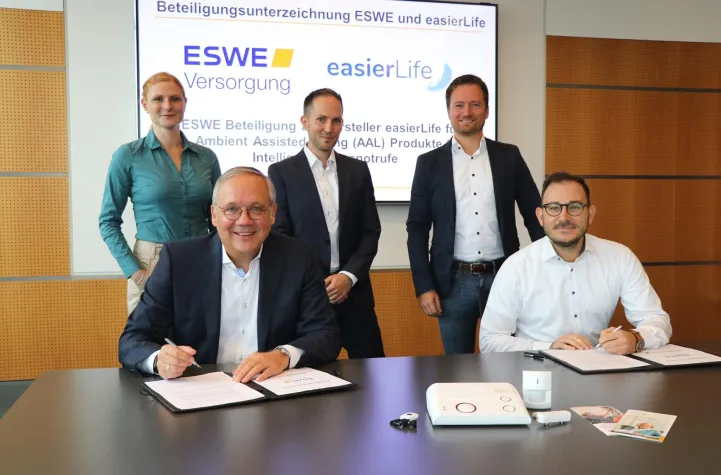 Bild: ESWE Versorgung steigt bei Start-up easierLife ein