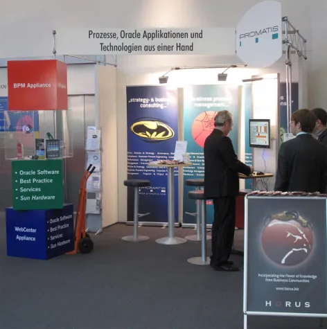 Gelungene Einführung der PROMATIS Appliances auf der DOAG 2010 Konferenz + Ausstellung Bild: Gelungene Einführung der PROMATIS Appliances auf der DOAG 2010 Konferenz + Ausstellung