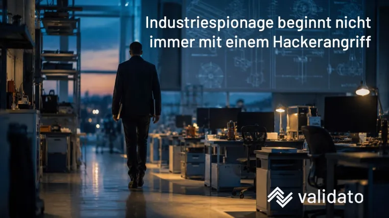 Bild: Industriespionage beginnt nicht immer mit einem Hackerangriff
