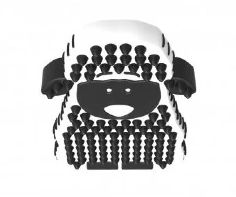 Bild: Tierhaarentferner aus Bio-Material in charmantem Design