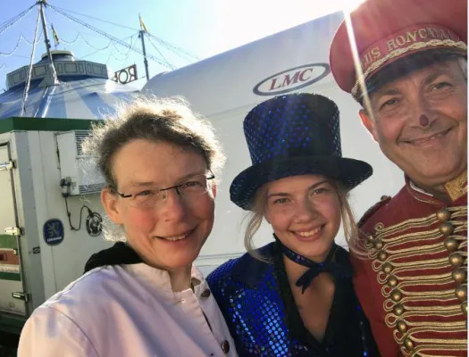 Bild: Familie erlebte drei außergewöhnliche Tage hinter den Kulissen des weltbekannten Circus Roncalli