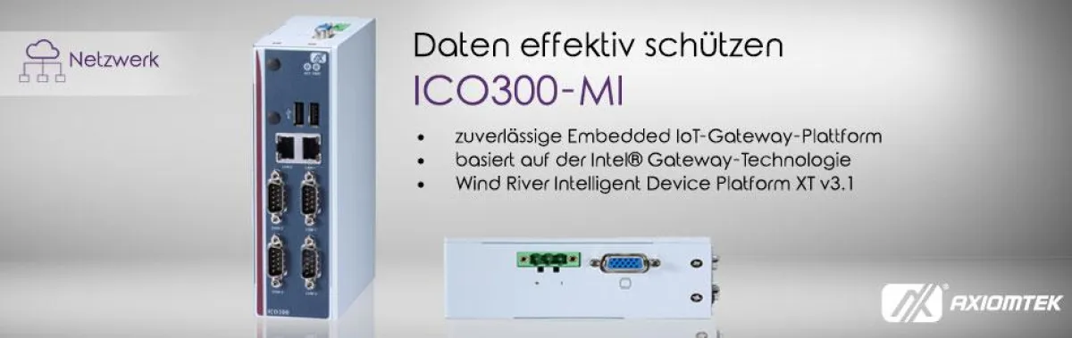 Die Gateway-Plattform basiert auf der Intel® Gateway-Technologie und wurde nun mit der Wind River In