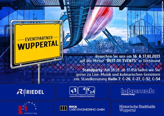 Eventpartner Wuppertal auf der Best of Events Bild: Eventpartner Wuppertal auf der Best of Events