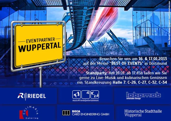 Bild: Eventpartner Wuppertal auf der Best of Events