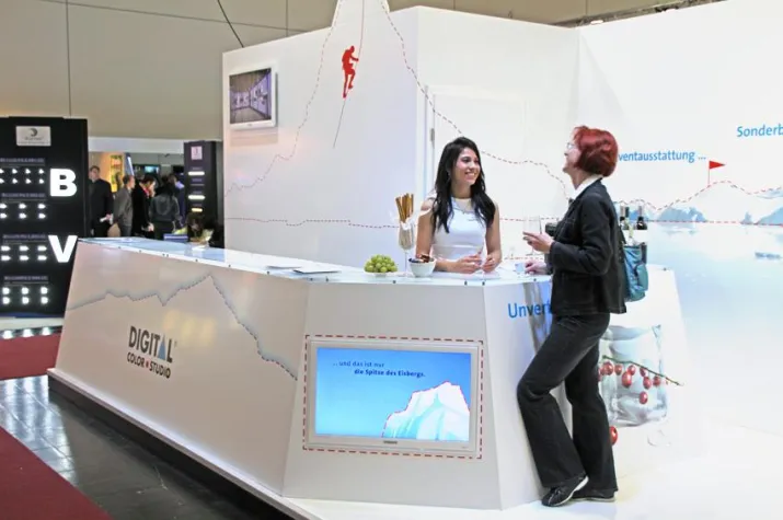 Bild: Digital Color Studio auf der Viscom 2011