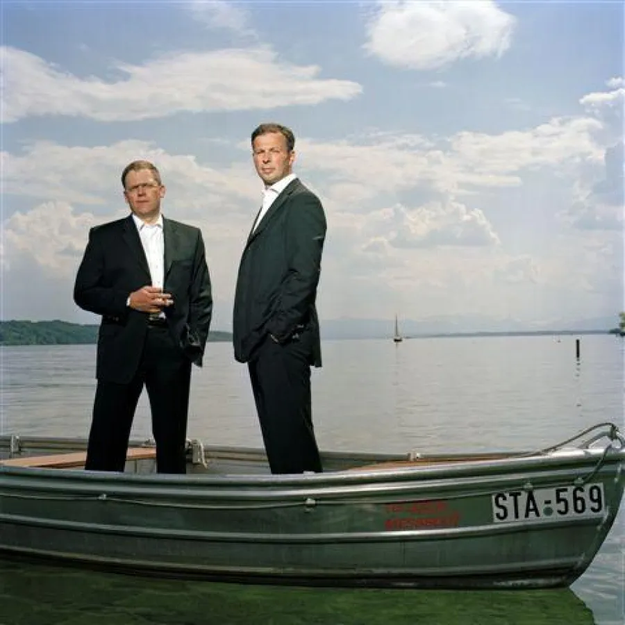 Torqeedogründer Dr. Böbel und Dr. Ballin ( von links)