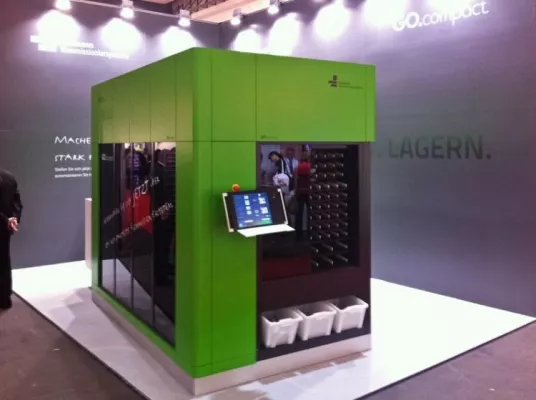 Bild: Gollmann Kommissioniersysteme startet erfolgreich ins Messejahr 2011