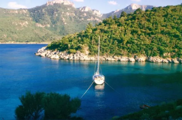 Bild: Selbstfahreryachten an der türkischen Küste