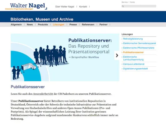 Bild: Uni Paderborn hat Publikationsserver von Walter Nagel im Einsatz