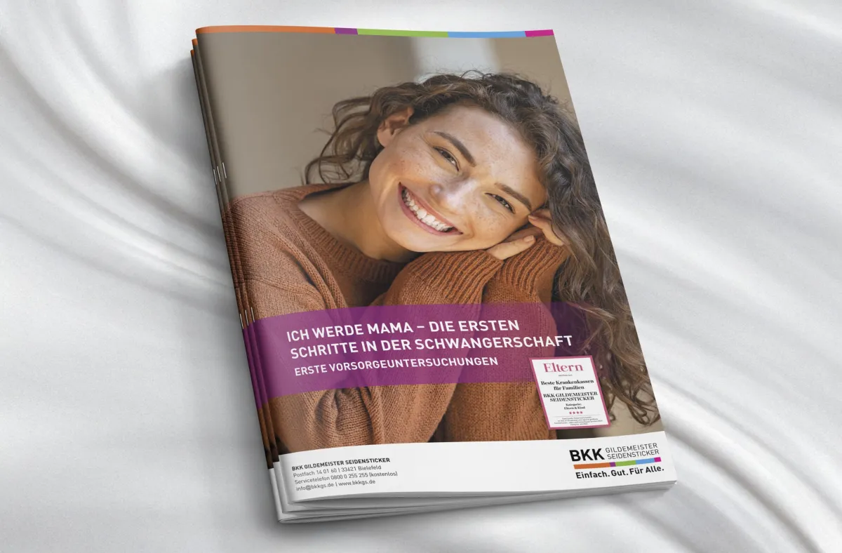Die kostenfreie Inforeihe »Ich werde Mama« der BKK GILDEMEISTER SEIDENSTICKER (© iStock.com / Ridofranz)