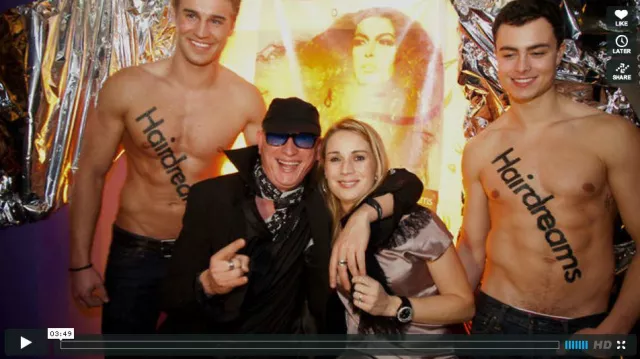 Bild: Hairdreams: Video zum Sponsoring bei der Party des Jahres