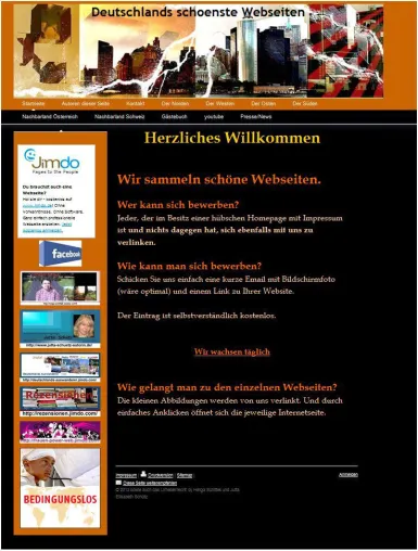 Bild: Deutschlands schönste Webseiten - mehr als nur Linktausch