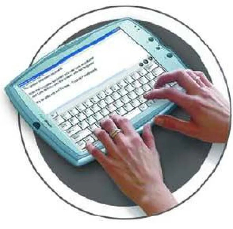 Tippen Sie doch einfach auf dem Display...