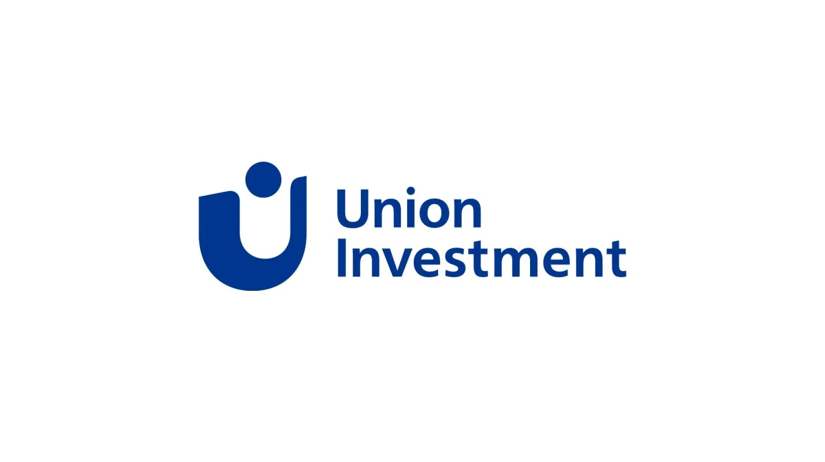 Das Logo von Union Investment steht ab sofort aufrecht und gewinnt dadurch an Stabilität.