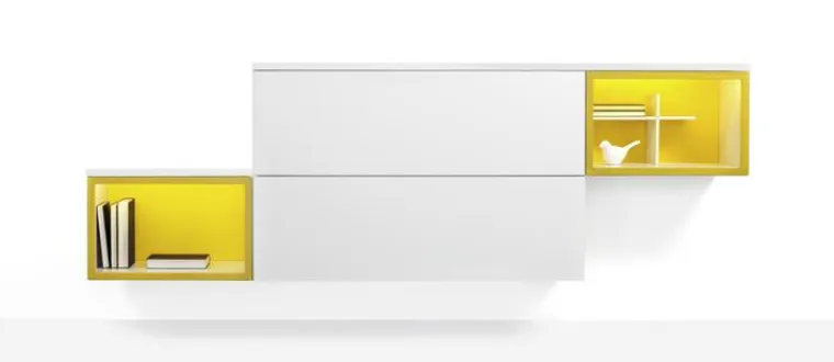 Bild: Farbakzente setzen mit dem neuen Sideboard von Sudbrock