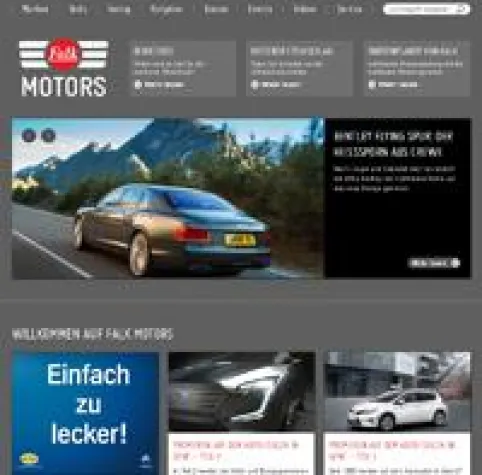 Falk Motors in der Erfolgsspur Bild: Falk Motors in der Erfolgsspur