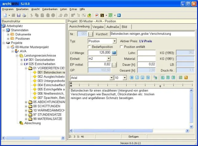 Bild: Kostenlose Demoversion - archiwin SJ AVA mit neuer Version 8.0