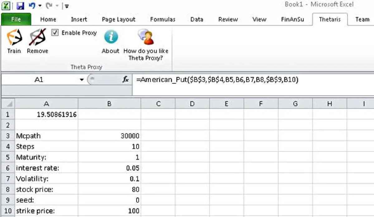 Theta Proxy XL von Thetaris führt Funktionen in Excel extrem schnell aus (Quelle: Thetaris)