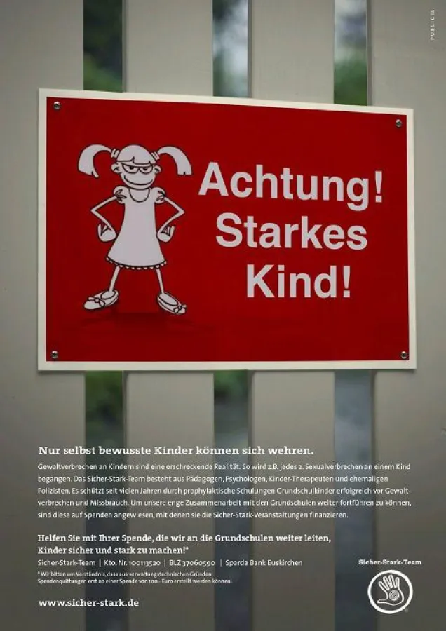 Achtung! Starkes Kind!