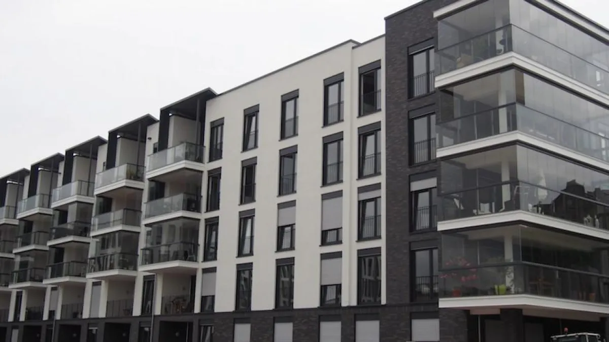 Lumon am Zollhafen in Mainz